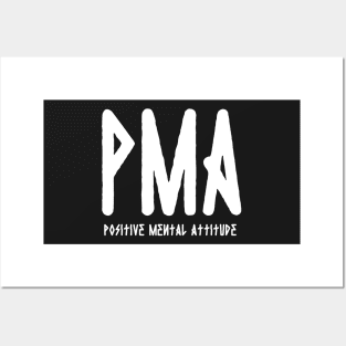 PMA Positive Mental Attitude Metal Hardcore Punk Posters and Art